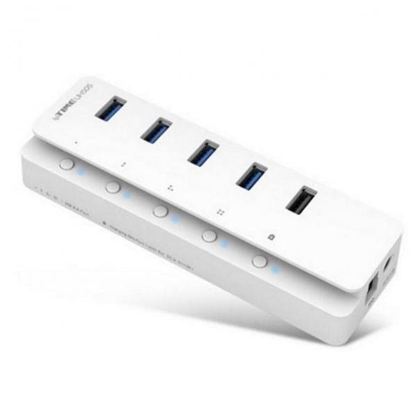 멀티 데이터 유전원 허브 usb 노트북 확장 고속