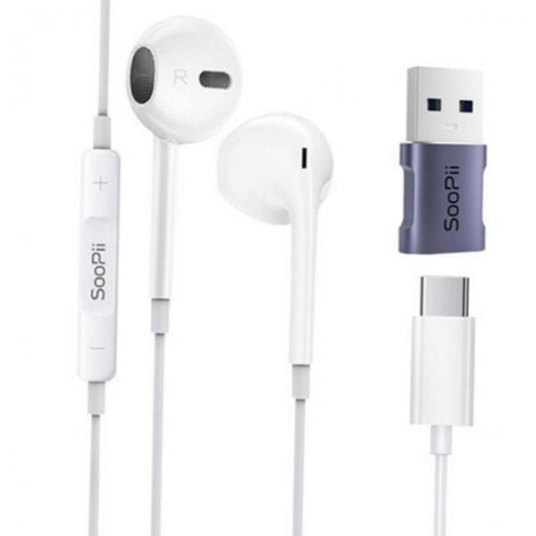 타입 유선 통화 고음질 c 이어폰 스테레오 마이크