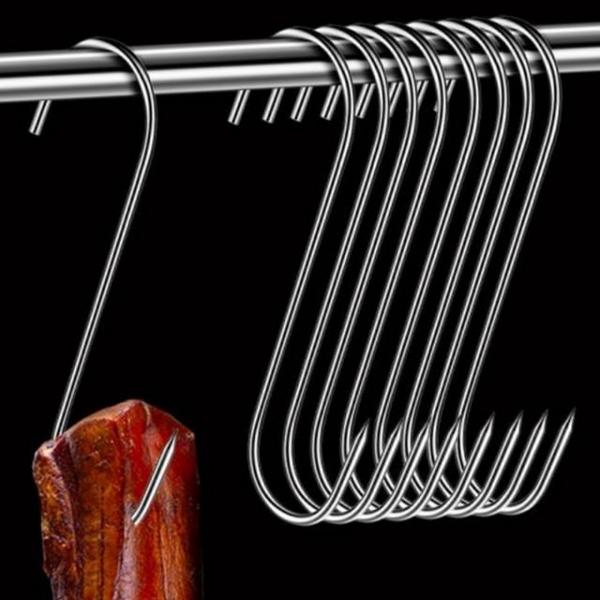 다용도 고리 정육점 스텐 후크 s자 정육 육류 고기