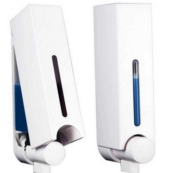 주방용 수동 설치 디스펜서 투명 벽걸이 손세정제 간편 욕실용