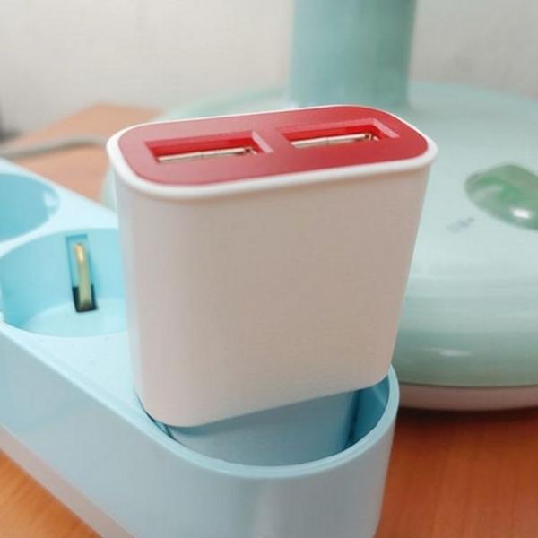 고속 멀티 usb 스마트폰 충전기 가정용 어댑터 듀얼