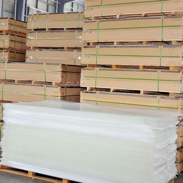 아크릴 디스 600x400mm 재단 플라스틱 공예 판 투명