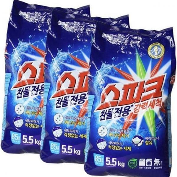 일반 가루 세제 빨래 찌든때 대용량 세탁 가정용