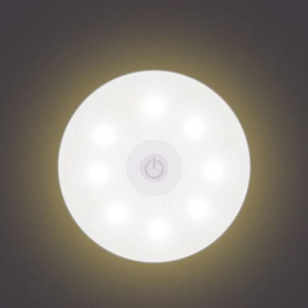 LED 무선 벽 벽조명 무드등 스마트 주황색 자동조명