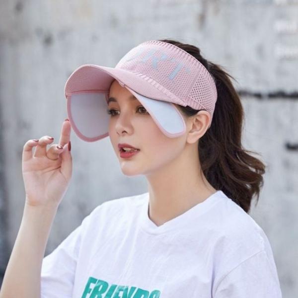 여름모자 여성용 여름 등산모자 스포츠 썬캡 여자썬캡 핑크
