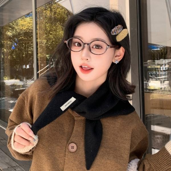 데일리 소프트 윈터 포인트 니트 숏머플러 SSH-196
