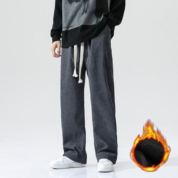 남성 데일리 일자 밴딩 골덴바지 기모팬츠 IS-TTP40