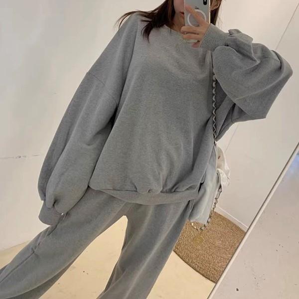 데일리 빈티지 루즈핏 트레이닝 세트 TDN-0236