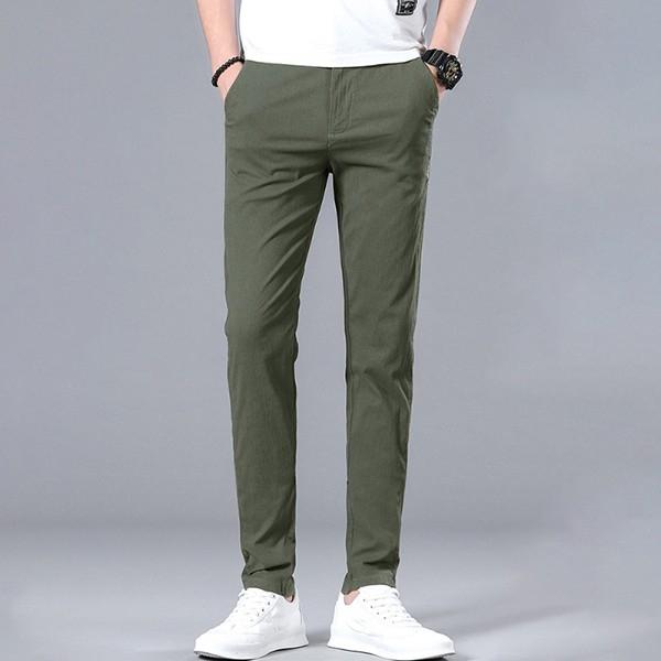 5컬러 남성 데일리 슬림 일자핏 팬츠 IS-GFP08