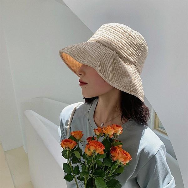 여성 2컬러 버킷햇 패션모자 HAT67 줄무늬 데일리