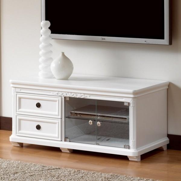 원목 엔틱 B2790 고가구장식장 가구산책 화이트 1000 거실TV장