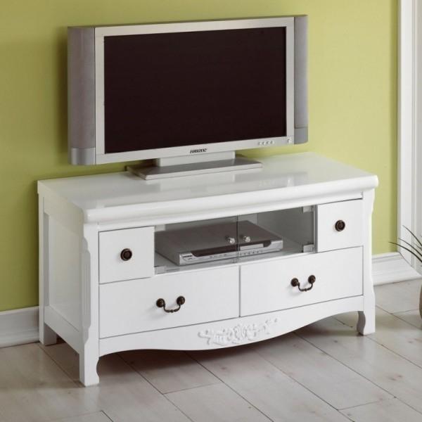 B2780 원목 화이트 엔틱 가구산책 거실중문갑TV장