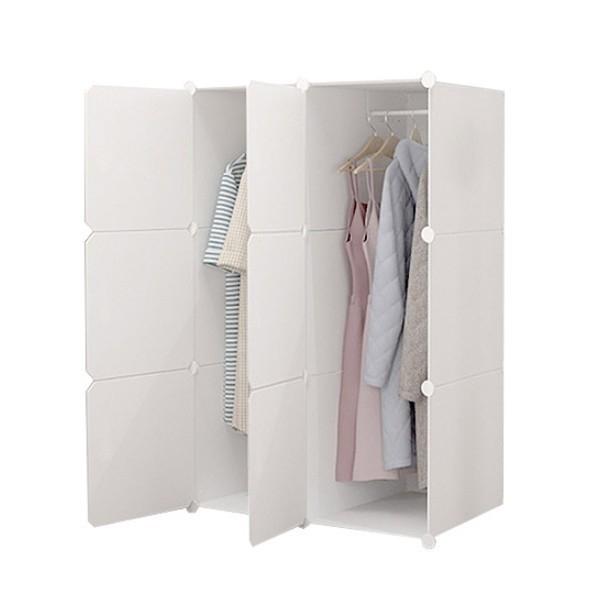6칸 가구산책 큐브 간이 S157 행거옷장