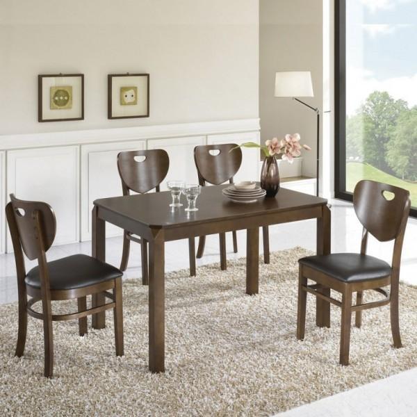 식탁 가구산책 B4365 세트 월낫 4인용