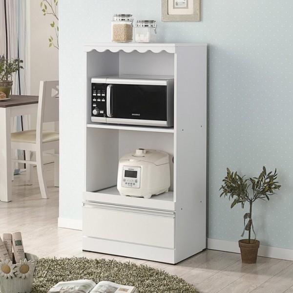 서랍형 수납장 가구산책 화이트 B3043 주방 광파오븐렌지대