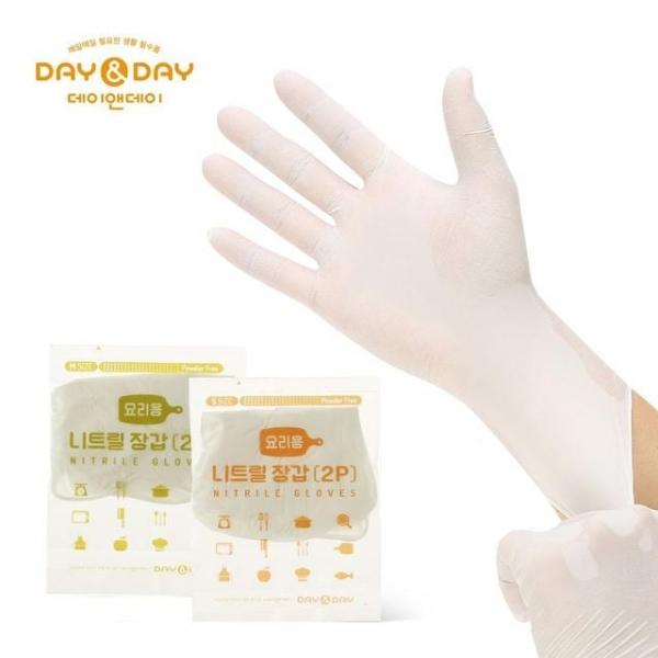 장갑 니트릴 요리용 데이앤데이