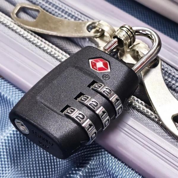 TSA LOCK 자물쇠 3단 다이얼