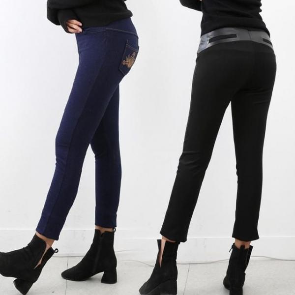 뱃살 4종 밴딩팬츠 편한바지 밴딩스키니 룰라 기모 커버 와이드밴딩 밴딩팬츠 힙업 코르셋 스판밴딩