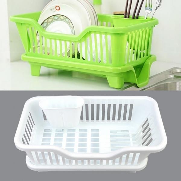 물빠짐 플라스틱 식기건조대