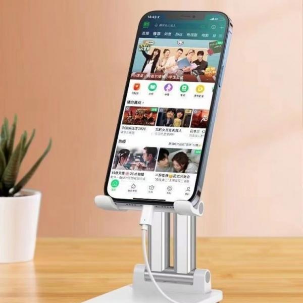 접이식 휴대용 각도조절 T7 스탠드 휴대폰거치대 태블릿  스마트폰 거치대