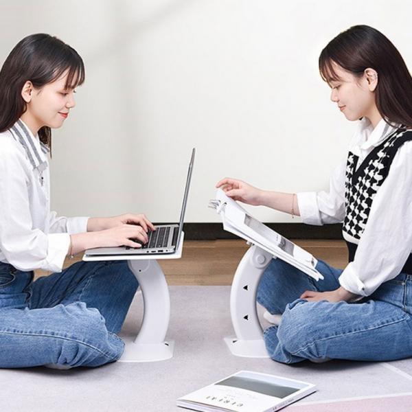 휴대용 노트북테이블 노트북거치대 받침대 트레이 태블릿스탠드 독서대 각도조절