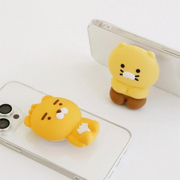 스탠드톡 앉아 춘식이 작은 핑거 거치 캐릭터 고양이 카카오