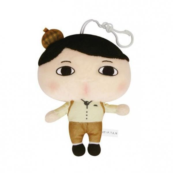 엉덩이 탐정 봉제 인형 어린이 인형 장난감 15cm