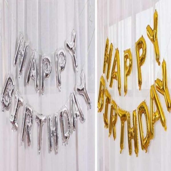 생일 은박 풍선 생일풍선장식 생일벌룬 생일파티꾸미기
