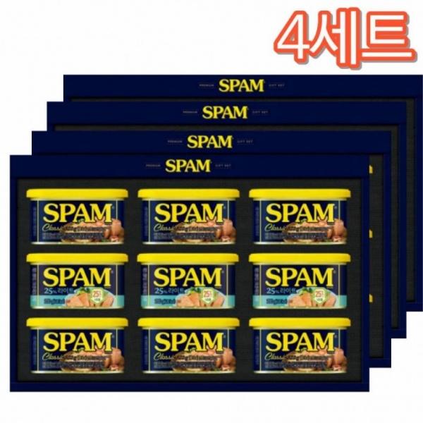스팸 8K 선물 세트(4 설 추석 명절 캔 햄