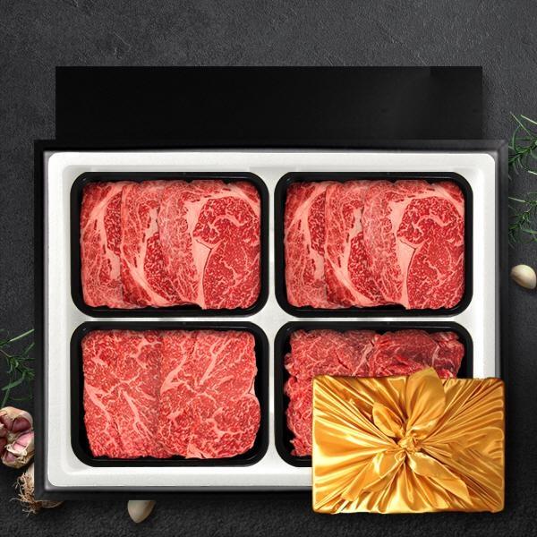 스페셜 1++등급한우 1.2kg 구이용 선물세트(등심600g + 채끝300g + 안심300g)