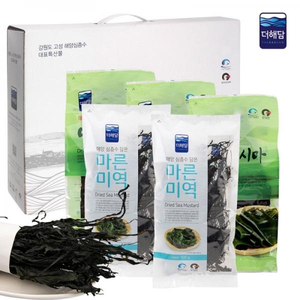 더해담 해초 선물세트 3호 해양심층수