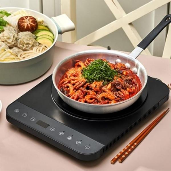 키친아트5005 허브 인덕션 강력화력 10단온도 안전 선 션 주방가전 인덕