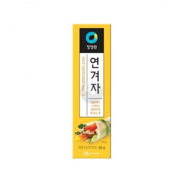 bns 대상 청정원 연겨자 95g X 12개 냉면 무쌈말이 쌈무