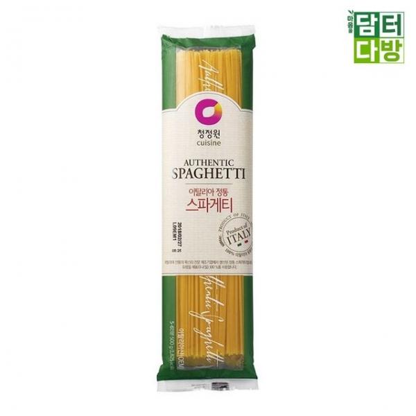 청정원 이탈리아 정통 스파게티 500g X 5개
