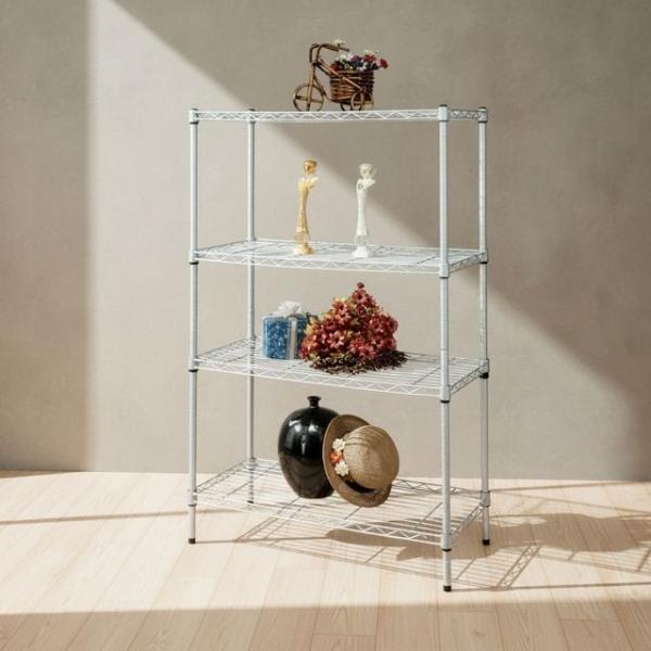 국산 철제 앵글 선반 750 4단 다용도 베란다 수납 진열대 랙