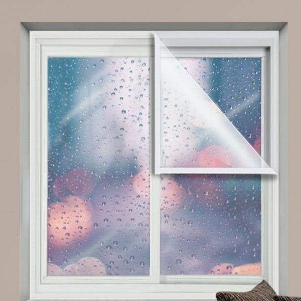 방풍막 찍찍이 창문 바람막이 외풍 문풍 막 130x156cm RD-11470