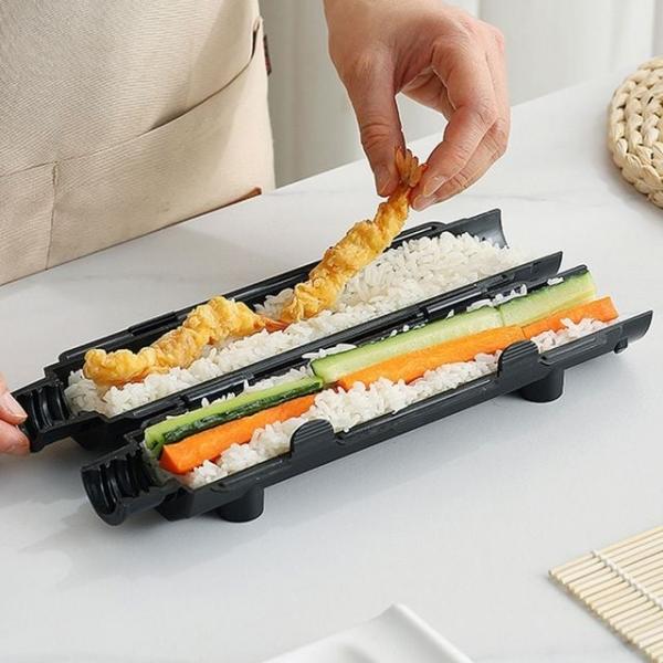 김초밥만들기 도시락만들기 이지롤팝 김밥틀 블랙