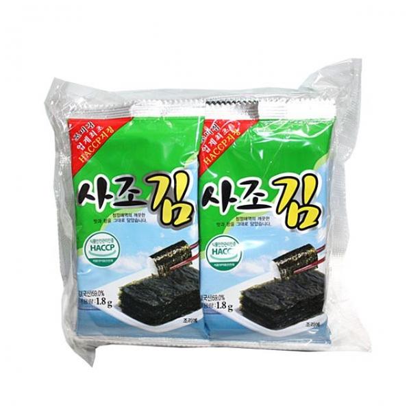 사조김 도시락용(1.8gX10입)X24봉(1BOX)