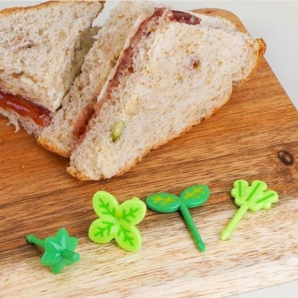 과일꼬치 데코픽 도시락 플레이팅 과일꼬지 새싹 8p