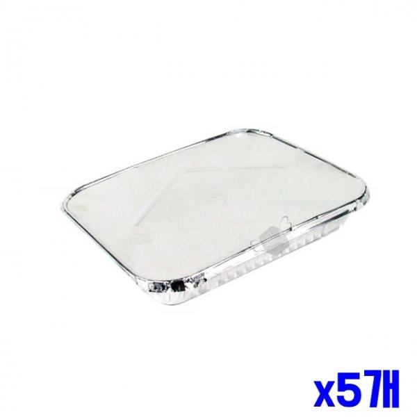 위생적인 은박 사각 도시락 10p x5개 은박도시락