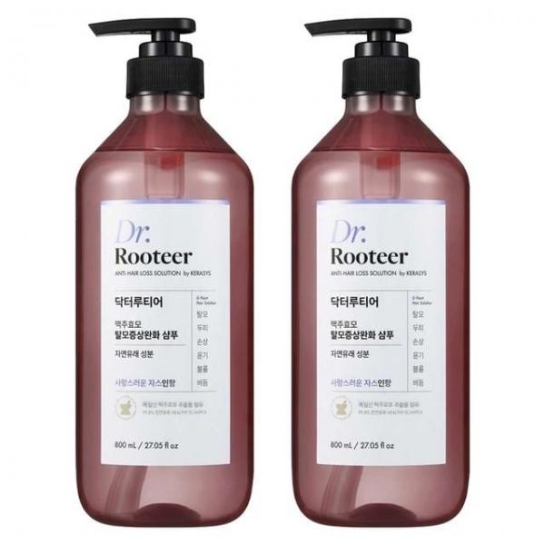 닥터루티어 맥주효모 탈모증상완화 샴푸 자스민향 800ml X 2개
