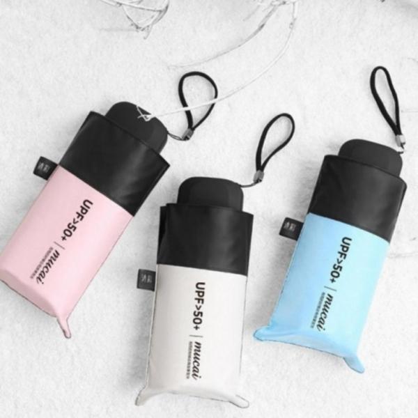 5단 초경량 미니양산 암막 양우산 양우산 여름 햇빛막는우산 암막 양산