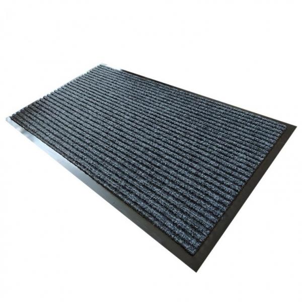 그레이 더블현관매트 90X120cm 미끄럼방지매트 실내용