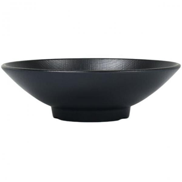 매트 블랙 특면기 체크 멜라민 면기 그릇 DS-7784(7129)