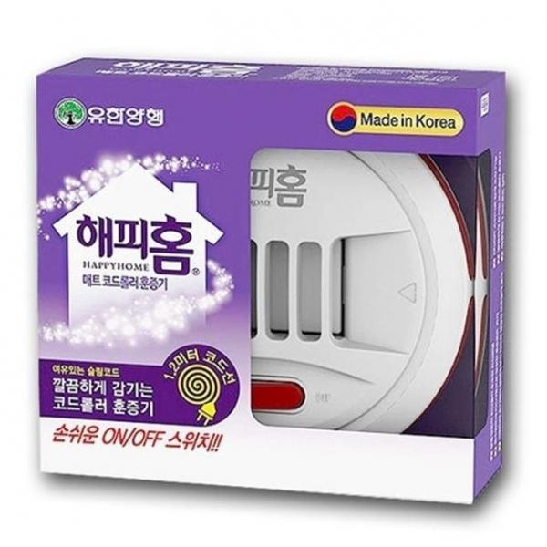 유한 해피홈 파워 매트 코드롤러 훈증기