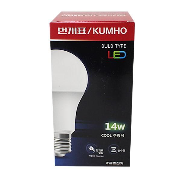 번개표 LED 14W 주광색 -TJ/LED조명/LED등/주광색등
