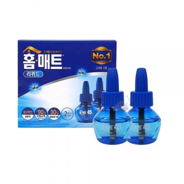 훈증기 전용 리퀴드 모기매트 리필 45일X2개 모기약