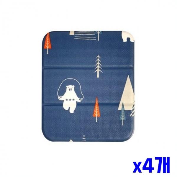 접이식 양면 쿠션 매트 350x300x10mm x4개 쿠션매트