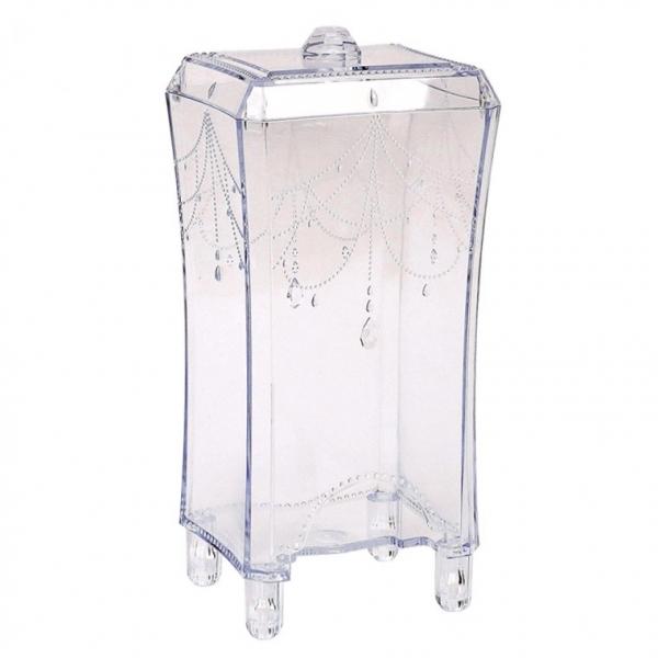 크리스탈 화장솜 케이스