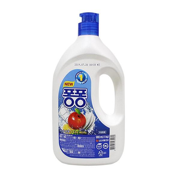 뉴 퐁퐁 980ml 퐁퐁 주방세제 설거지 트리오 세척 주방용품-TJ